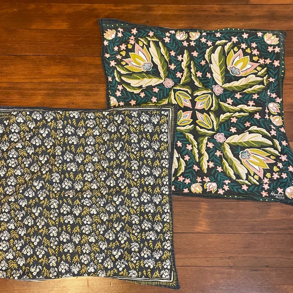 Pack of 2 Floral-Inspired Scarves